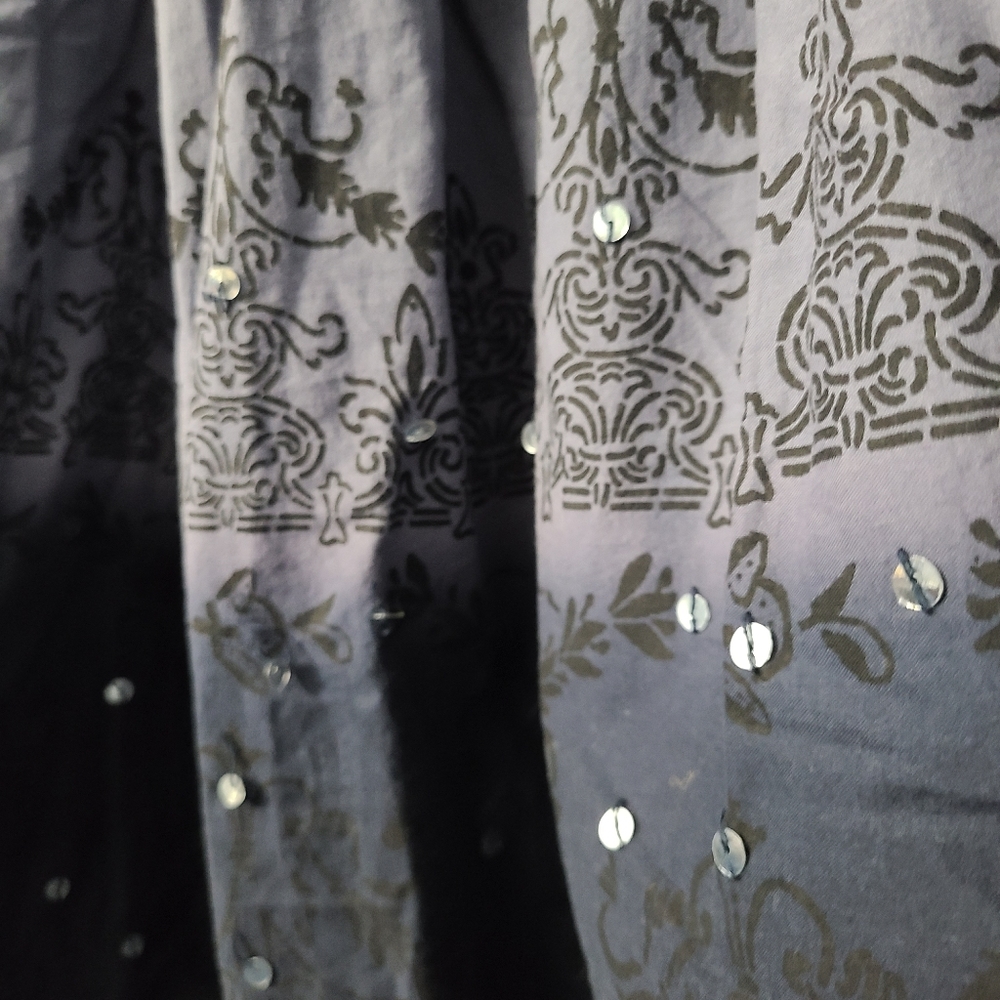 Venezia ombré sequin midi skirt - Picture 3 of 5
